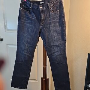 Dark Blue Denim Jeans